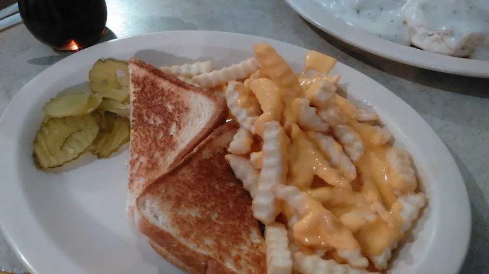 Grilled Cheese and Cheese Fries